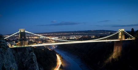 Bristol at night